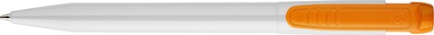 Stilolinea ABS Pier Kugelschreiber mit farbigem Clip – Orange bedrucken, Art.-Nr. 007999999_2254