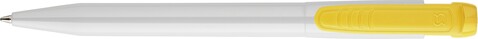 Stilolinea ABS Pier Kugelschreiber mit farbigem Clip – Gelb bedrucken, Art.-Nr. 006999999_2254