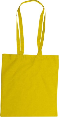 Baumwolltasche Amanda | 10,5 l – Gelb bedrucken, Art.-Nr. 006999999_2314
