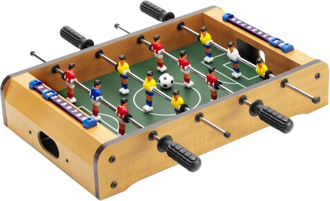 Fußball-Tischkicker aus Holz/Kunststoff/Metall Alina – custom/multicolor bedrucken, Art.-Nr. 009999999_2346