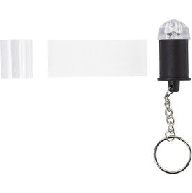 Schlüsselanhänger mit Taschenlampe Carly – Neutral bedrucken, Art.-Nr. 021999999_2411 Schlüsselanhänger mit Taschenlampe Carly – Neutral bedrucken, Art.-Nr. 021999999_2411
