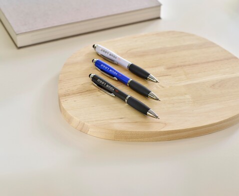 Kugelschreiber Lana | Original | Stylus – Weiß bedrucken, Art.-Nr. 002999999_2430