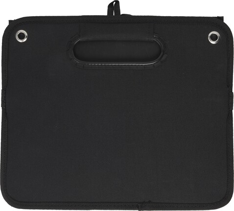 Car-Organizer aus Polyester Simon – Schwarz bedrucken, Art.-Nr. 001999999_2573