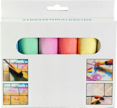 Straßenmalkreide Ottilie | 6 Farben – custom/multicolor bedrucken, Art.-Nr. 009999999_2797
