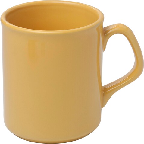 Tasse Jamie | Porzellan | 250 ml – Gelb bedrucken, Art.-Nr. 006999999_2834 Tasse Jamie | Porzellan | 250 ml – Gelb bedrucken, Art.-Nr. 006999999_2834