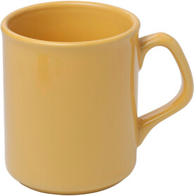 Becher aus Porzellan Jamie – Gelb bedrucken, Art.-Nr. 006999999_2834