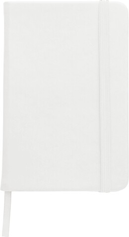 Notizbuch A5 aus PU Eva – Weiß bedrucken, Art.-Nr. 002999999_3076