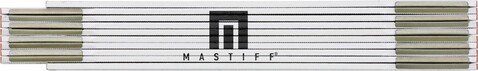 Stabila Zollstock Jason | 600er-Serie | 2 m – Weiß bedrucken, Art.-Nr. 002999999_3251