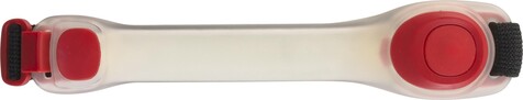 Sicherheitsarmband Jenna | Silikon | 2 LED – Rot bedrucken, Art.-Nr. 008999999_3283