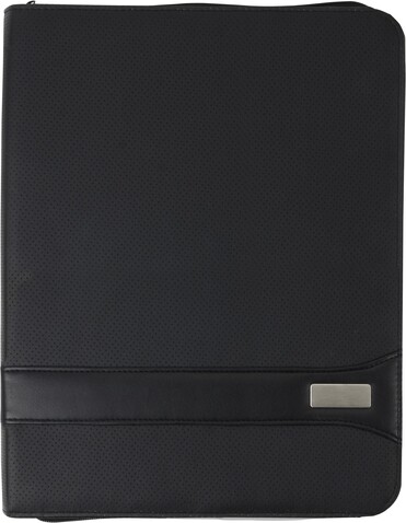 Schreibmappe Byron | A4 | Mit Reißverschluss – Schwarz bedrucken, Art.-Nr. 001999999_3403 Schreibmappe Byron | A4 | Mit Reißverschluss – Schwarz bedrucken, Art.-Nr. 001999999_3403