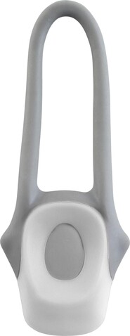 Fahrradlampe Abigail – Weiß bedrucken, Art.-Nr. 002999999_3447