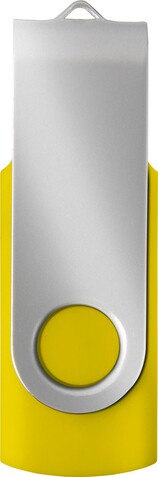 USB-Stick (16GB/32GB) Lex – gelb/silber bedrucken, Art.-Nr. 276999040_3486
