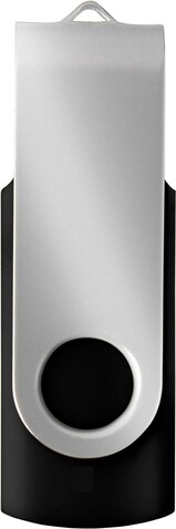USB-Stick (16GB/32GB) Lex – Schwarz/Silber bedrucken, Art.-Nr. 050999040_3486