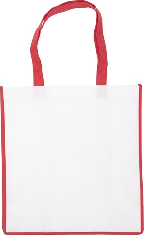 Einkaufstasche aus Non-Woven Avi – Rot bedrucken, Art.-Nr. 008999999_3610