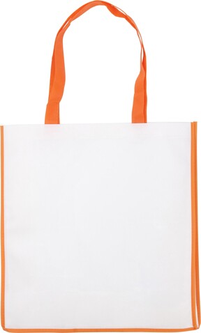 Einkaufstasche aus Non-Woven Avi – Orange bedrucken, Art.-Nr. 007999999_3610