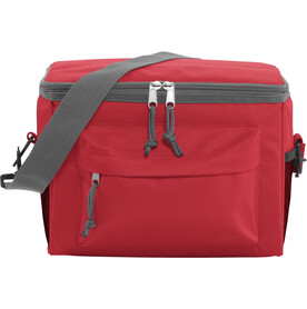 Kühltasche aus Polyester Joey – Rot bedrucken, Art.-Nr. 008999999_3637