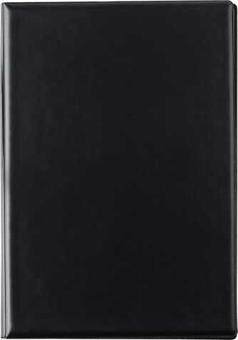 Kunststoff-Automappe Tourer – Schwarz bedrucken, Art.-Nr. 001999999_37498