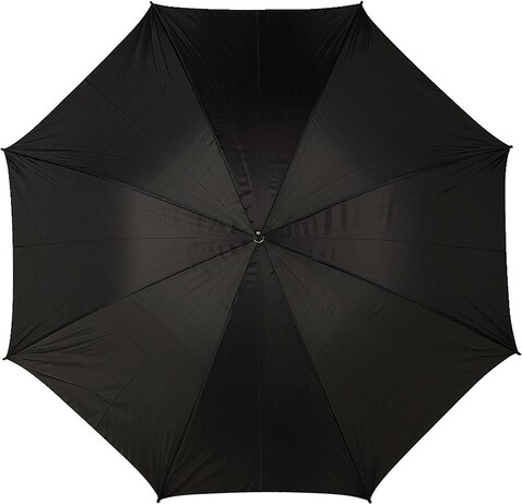 Portierschirm aus Polyester Rosemarie – Schwarz bedrucken, Art.-Nr. 001999999_4066