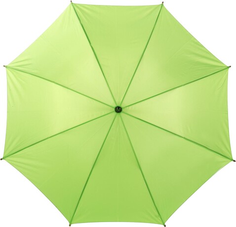 Automatik Stockschirm aus Polyester Kelly – Limettengrün bedrucken, Art.-Nr. 019999999_4070