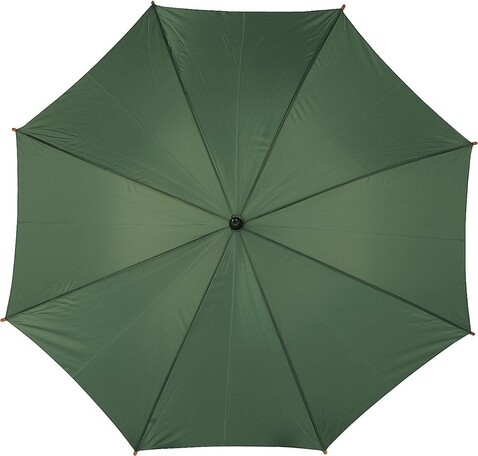 Automatik Stockschirm aus Polyester Kelly – Grün bedrucken, Art.-Nr. 004999999_4070