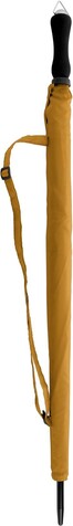 Portierschirm aus Polyester Beatriz – Orange bedrucken, Art.-Nr. 007999999_4087