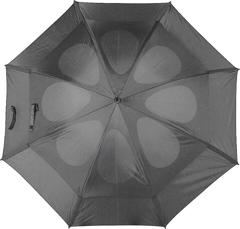 Portierschirm aus Polyester Debbie – Grau bedrucken, Art.-Nr. 003999999_4089
