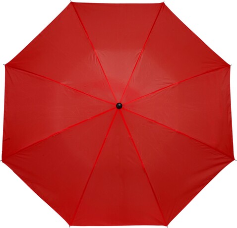 Taschenschirm aus Polyester Mimi – Rot bedrucken, Art.-Nr. 008999999_4092