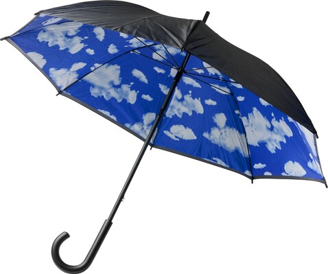 Regenschirm Ronnie | Nylon – Hellblau bedrucken, Art.-Nr. 018999999_4136 Regenschirm Ronnie | Nylon – Hellblau bedrucken, Art.-Nr. 018999999_4136