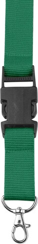 Lanyard Bobbi – Grün bedrucken, Art.-Nr. 004999999_4161