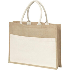 Jutetasche Livvie | Laminiert | 325 g/m² – neutral bedrucken, Art.-Nr. 311999999_4223