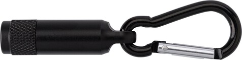 Schlüsselanhänger mit Lampe Tracy – Schwarz bedrucken, Art.-Nr. 001999999_432009