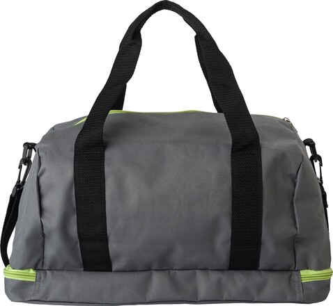 Sporttasche aus Polyester (600D) Lemar – Grün bedrucken, Art.-Nr. 004999999_444613