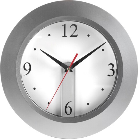 Wanduhr Ali | Personalisierbar – Silber bedrucken, Art.-Nr. 032999999_4451 Wanduhr Ali | Personalisierbar – Silber bedrucken, Art.-Nr. 032999999_4451