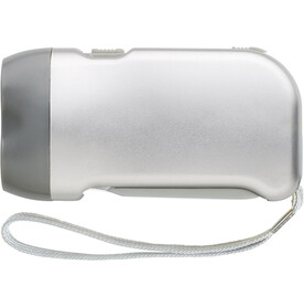 LED-Dynamotaschenlampe aus Kunststoff Tristan – Silber bedrucken, Art.-Nr. 032999999_4532 LED-Dynamotaschenlampe aus Kunststoff Tristan – Silber bedrucken, Art.-Nr. 032999999_4532