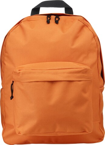 Rucksack aus Polyester Livia – Orange bedrucken, Art.-Nr. 007999999_4585