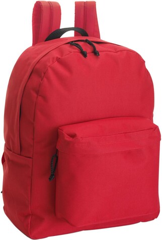 Rucksack aus Polyester Livia – Rot bedrucken, Art.-Nr. 008999999_4585