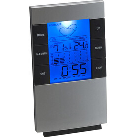 Wetterstation aus Kunststoff Griffin – Silber bedrucken, Art.-Nr. 032999999_4789 Wetterstation aus Kunststoff Griffin – Silber bedrucken, Art.-Nr. 032999999_4789