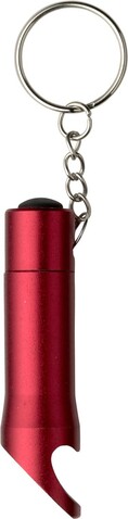 LED-Lampeaus Metall Carla – Rot bedrucken, Art.-Nr. 008999999_4867