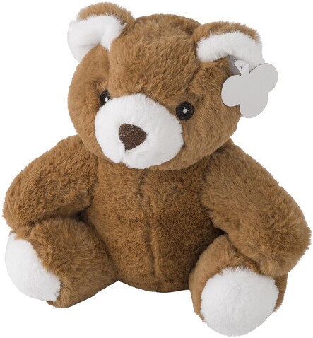 Plüschteddybär Alessandro | 20 cm – Braun bedrucken, Art.-Nr. 011999999_5012 Plüschteddybär Alessandro | 20 cm – Braun bedrucken, Art.-Nr. 011999999_5012