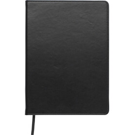 Notizbuch aus PU Ellis – Schwarz bedrucken, Art.-Nr. 001999999_5137 Notizbuch aus PU Ellis – Schwarz bedrucken, Art.-Nr. 001999999_5137