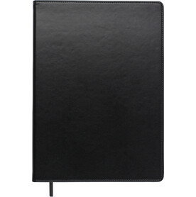 Notizbuch aus PU Georgie – Schwarz bedrucken, Art.-Nr. 001999999_5138 Notizbuch aus PU Georgie – Schwarz bedrucken, Art.-Nr. 001999999_5138
