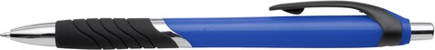 Kugelschreiber Thiago | Gummigriff – Blau bedrucken, Art.-Nr. 005999999_5210 Kugelschreiber Thiago | Gummigriff – Blau bedrucken, Art.-Nr. 005999999_5210