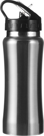 Trinkflasche Serena | 600 ml – Silber bedrucken, Art.-Nr. 032999999_5233