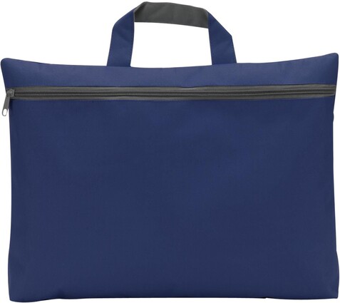 Dokumententasche aus Polyester Elfrieda – Blau bedrucken, Art.-Nr. 005999999_5235