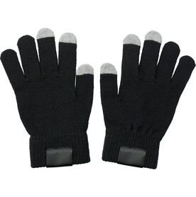 Handschuhe aus Acryl Elena – Schwarz bedrucken, Art.-Nr. 001999999_5350 Handschuhe aus Acryl Elena – Schwarz bedrucken, Art.-Nr. 001999999_5350