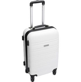 Trolley aus ABS-Kunststoff Serafina – Weiß bedrucken, Art.-Nr. 002999999_5393