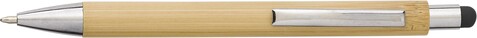 Kugelschreiber Claire | Stylus – Schwarz bedrucken, Art.-Nr. 001999999_548774