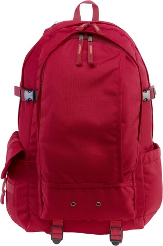 Rucksack aus Ribstop Victor – Rot bedrucken, Art.-Nr. 008999999_5622