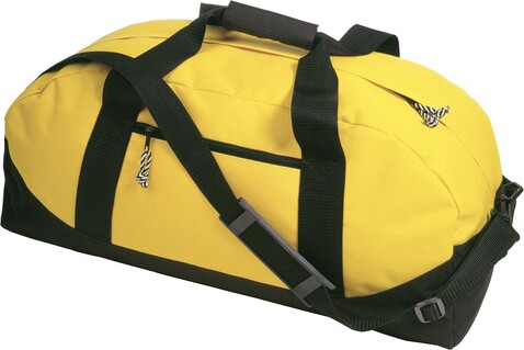 Sport-/Reisetasche aus Polyester Amir – Gelb bedrucken, Art.-Nr. 006999999_5688