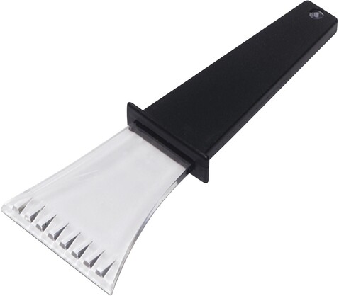 Eiskratzer Kianna | Kunststoff | Mit Griff – Schwarz bedrucken, Art.-Nr. 001999999_5815